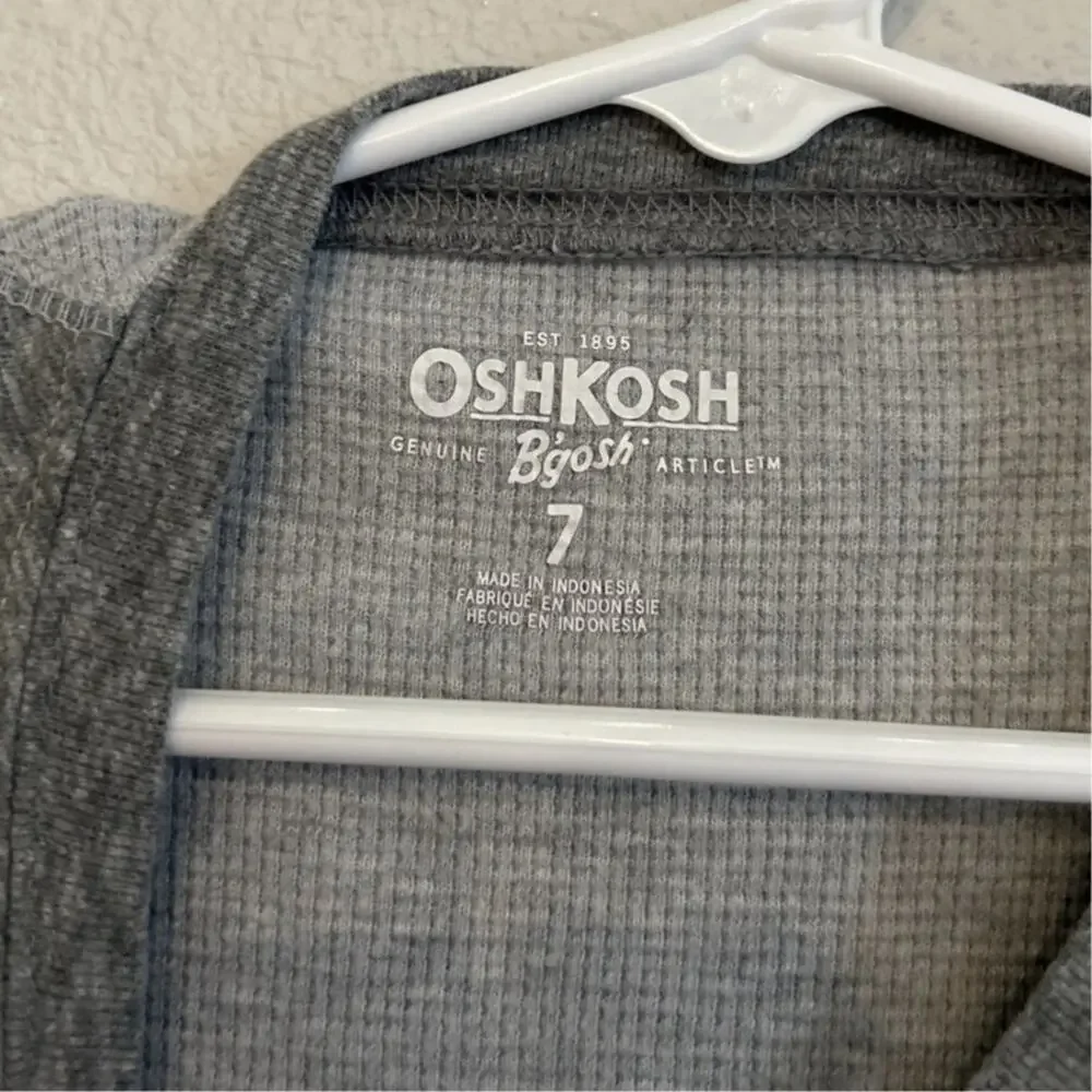OshKosh B'Gosh Denim Co. Boys Long Sleeve Thermal Shirt 7